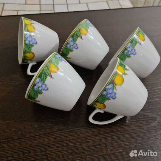 Фарфоровые чайные чашки/кружки