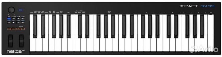 USB midi контроллер Nektar Impact GX49