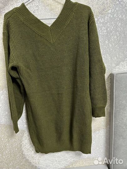 Платье вязаное женское