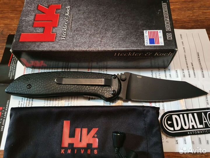 Нож Benchmade Heckler & Koch scorch 14925 dual act