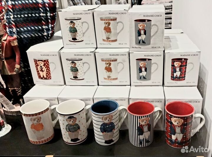 Кружка Madame coco Мишка оригинал