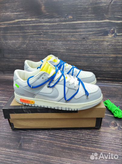 Кроссовки Nike dunk low x off white