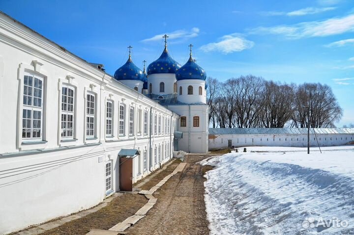 Экскурсия — Великий Новгород — Хутынский иЮрьев мо