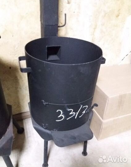 Пeчь под казaн на 12лuт
