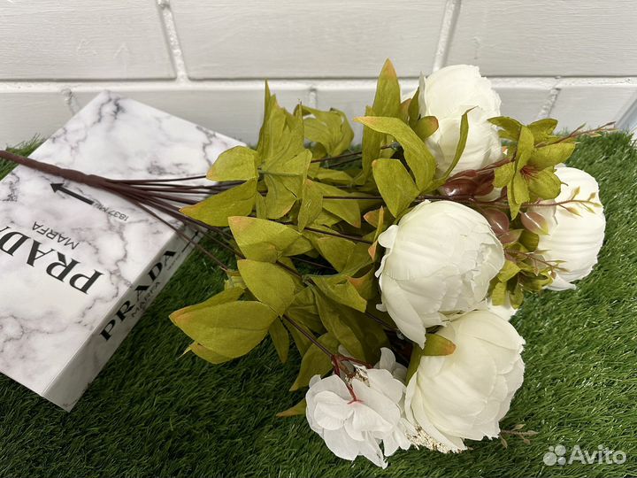 Искусственные цветы пионы