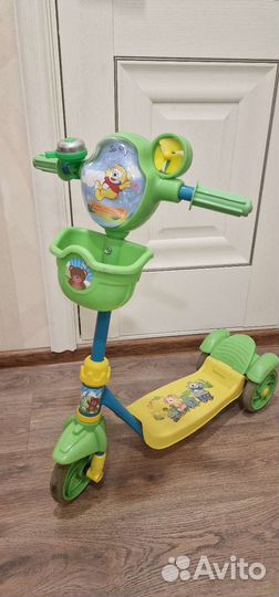 Самокат детский трехколесный