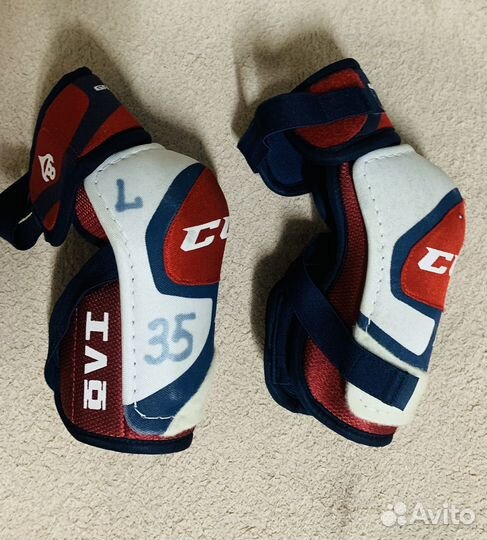 Налокотники хоккейные детские