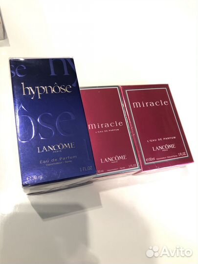 Lancome hypnose, miracle, idole, rose peonia