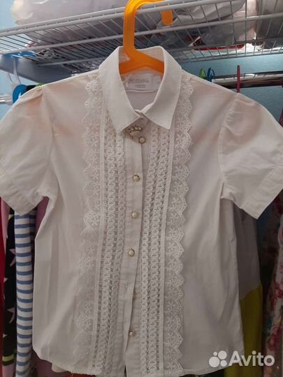 Школьные блузки р.128