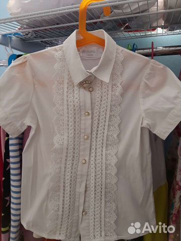 Школьные блузки р.128