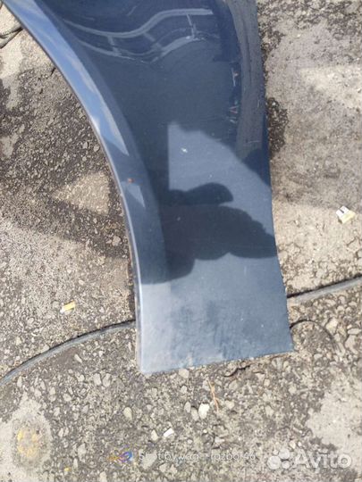 Крыло левое ауди а4 б8 дорест