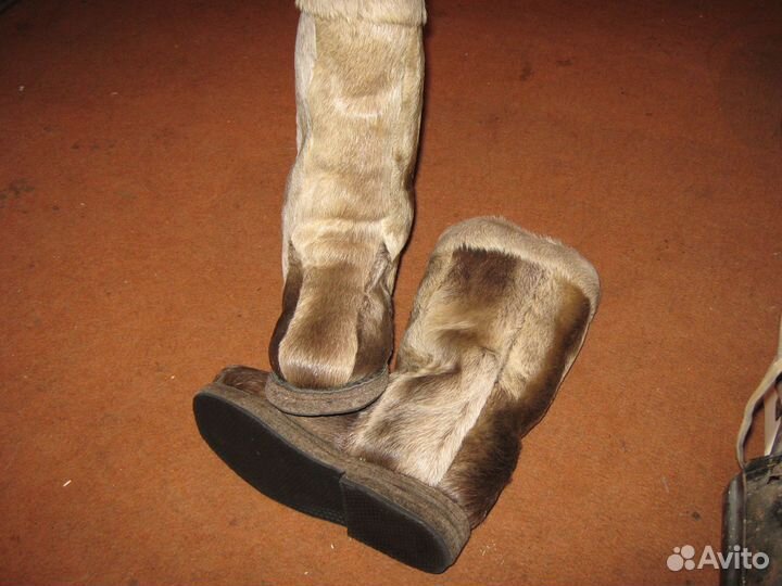 Пимы из камуса лося