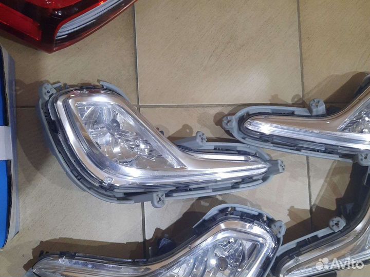 Птф противотуманка правая дорест Hyundai Solaris