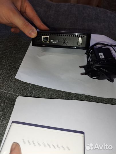 TV приставка + wifi роутер Ростелеком