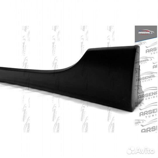 Накладки на пороги для mazda 3 HB и SD