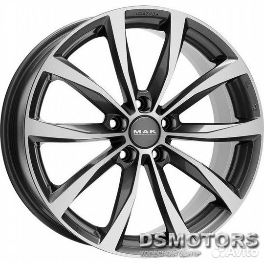 Диски Wolf 7.0/17 5x112 ET40 d57.1 GUN metmirror f