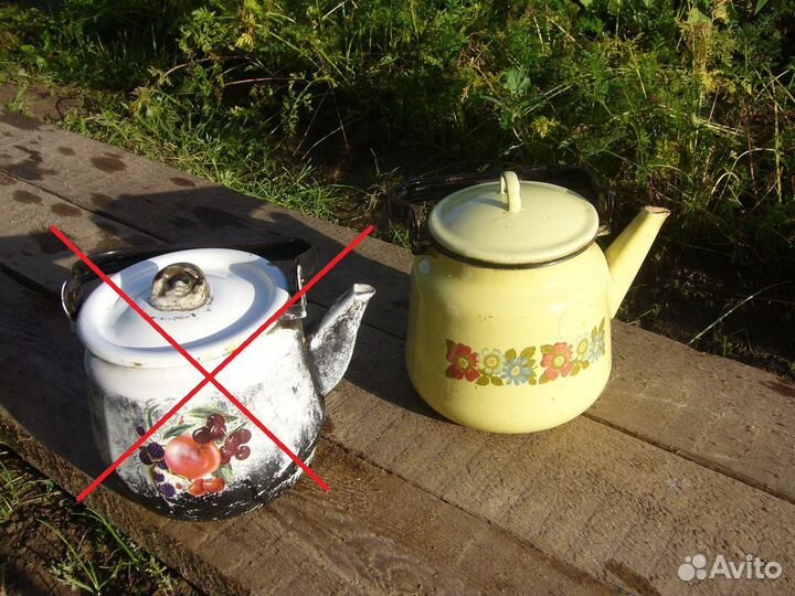 Чайники 3 литра СССР фаянс гжель супница кружки ло