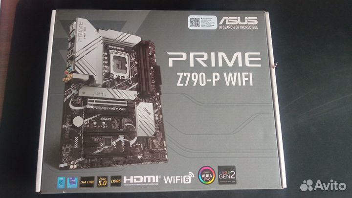 Материнская плата asus prime Z790-P wifi