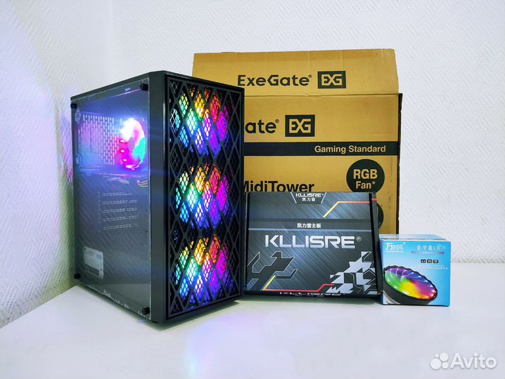 Игровой блок Xeon E5 2630v2/ 16Gb/ SSD/ RX 470 4Gb