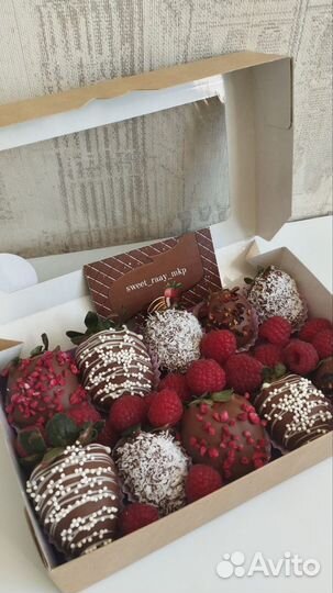 Клубника в бельгийском шоколаде