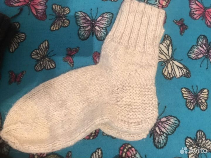 Носки из овечьей шерсти