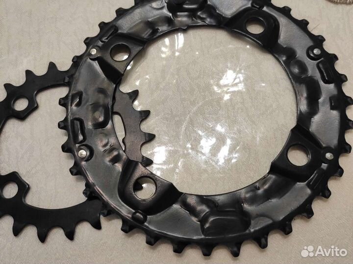 Передние звёзды 22т и 36т