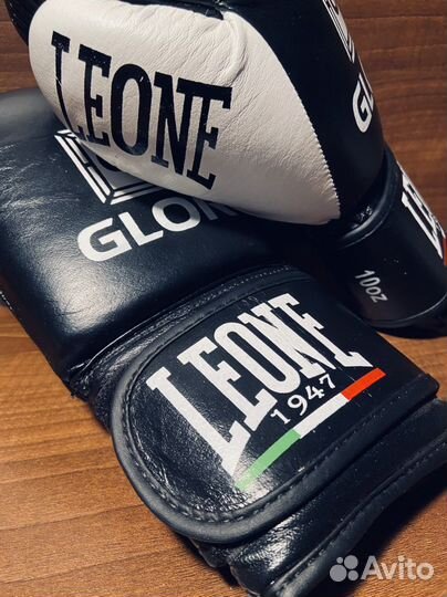 Боксерские перчатки 10 oz натуральная кожа