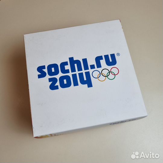 Новогодняя игрушка Леопард Sochi 2014