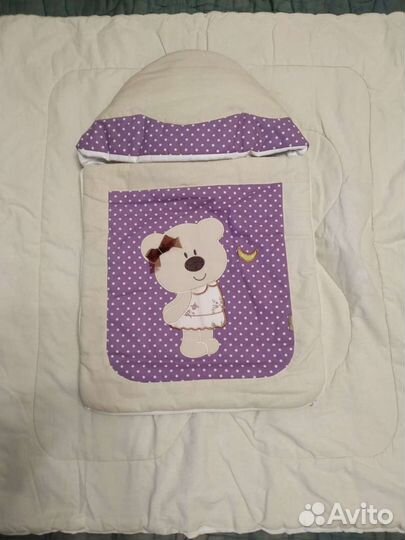 Конверт на выписку для девочки весна