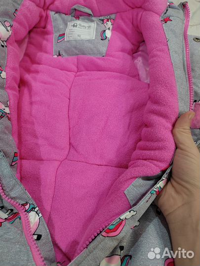 Зимний комбинезон для девочки