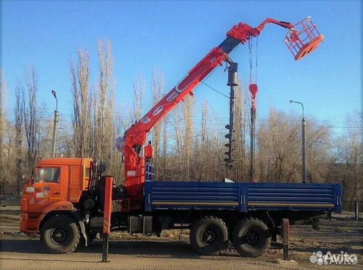 Водитель камаз кран манипулятор