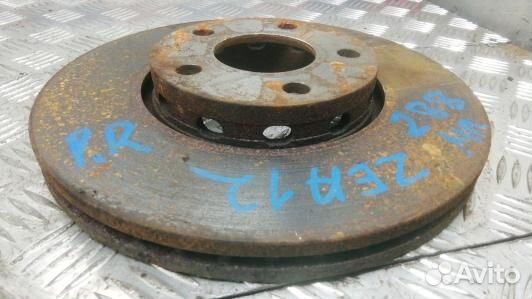 Диск тормозной передний audi A4 B7 (ZEA12K601)