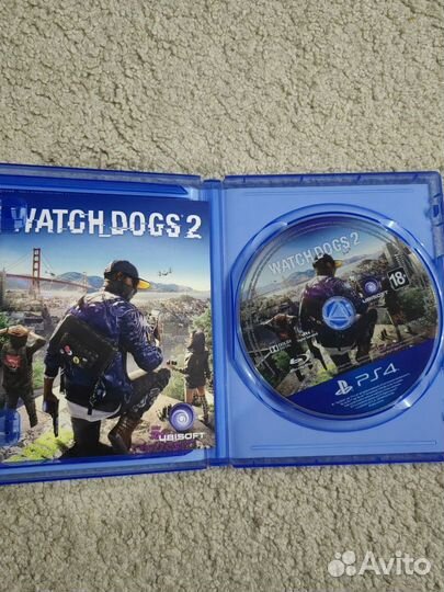 Диск Watch dogs 2 ps4