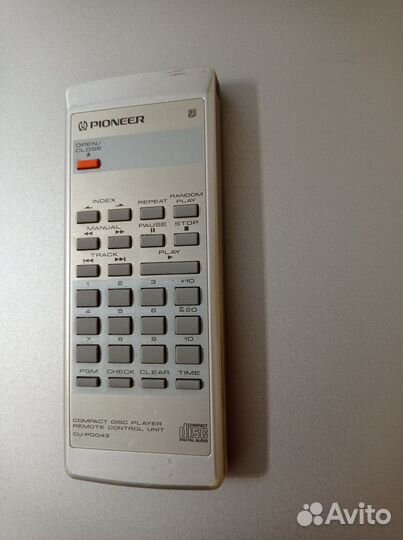 Cd player Pioneer PD-T06 пульт