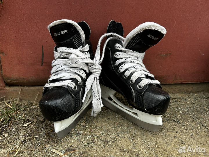Коньки детские 27 размер bauer