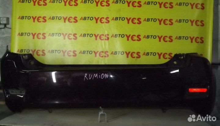 Бампер задний Toyota Corolla Rumion E150 2007-2015