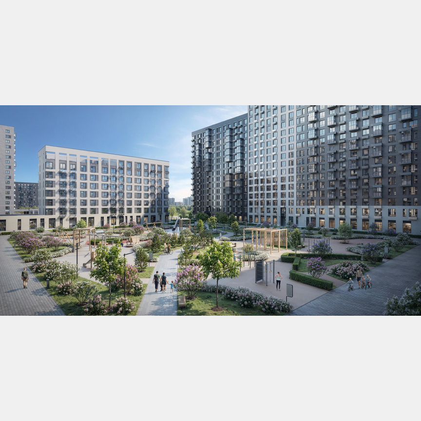 2-к. квартира, 53,1 м², 14/17 эт.