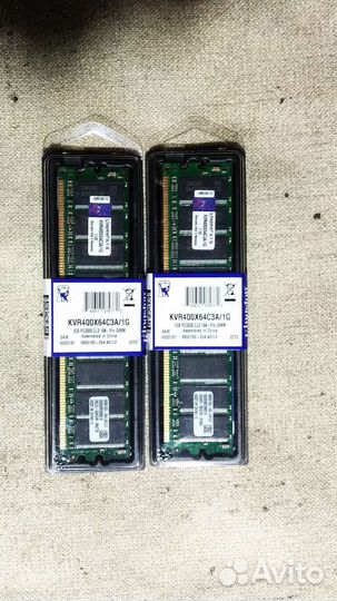 Оперативная память Kingston DDR 1GB