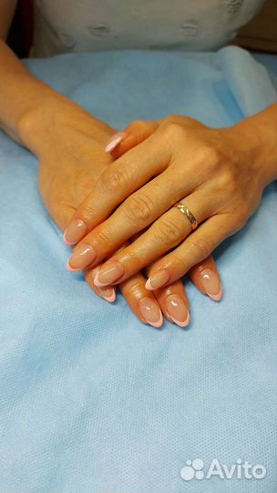 Маникюр гель лак,наращивание, на дому