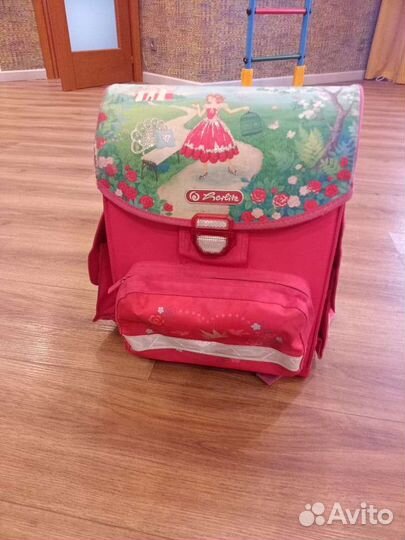 Рюкзак школьный для девочки бу