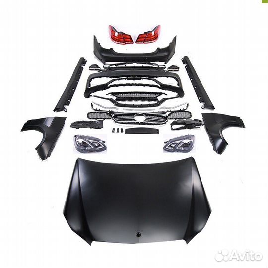 Рестайлинг Mercedes w212 amg 6.3