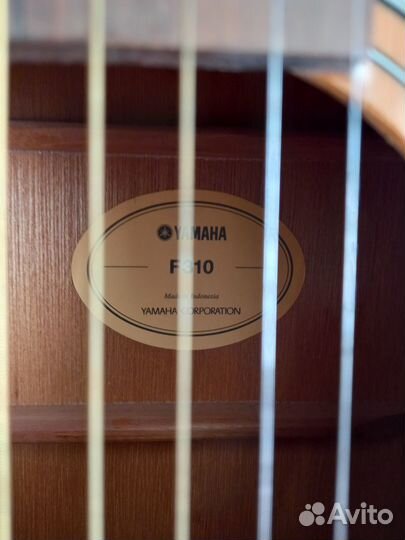 Акустическая гитара yamaha f310