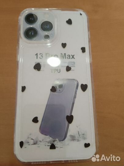 Бампер и стекло на iPhone 13