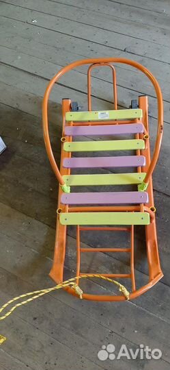 Санки игрушечные+детские