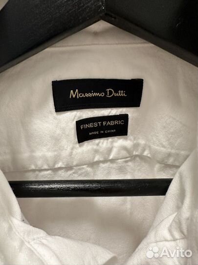 Рубашка оксфорд Massimo Dutti белая