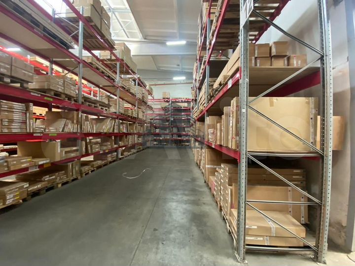 Теплый склад В+ 1773м2 2-е нулевых ворот на Технич