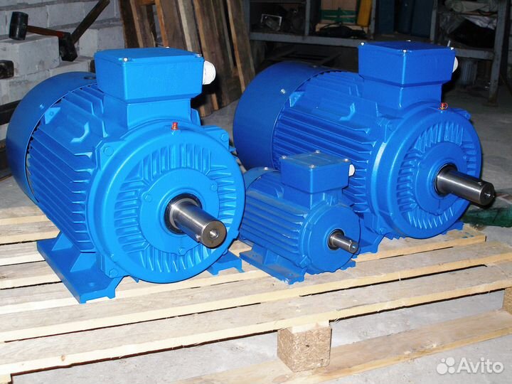 Электродвигатель аир 132 M6 (7,5 кВт 1000 об/мин)