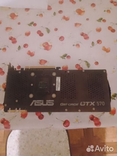 Видеокарта gtx 570