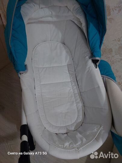 Коляска 3 в 1 Indigo Madonna (стразы)