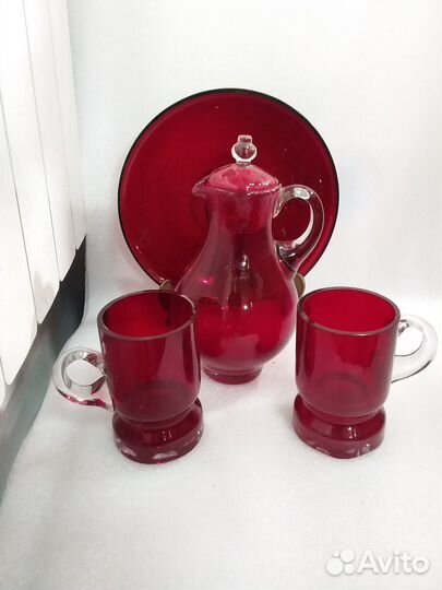Кувшин со стаканами СССР